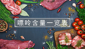 食物嘌呤等級表，痛風患者要收好